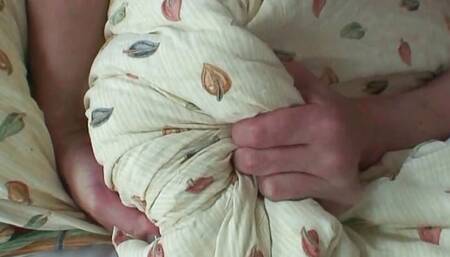 Busty blonde grandma doggystyled by horny fellow