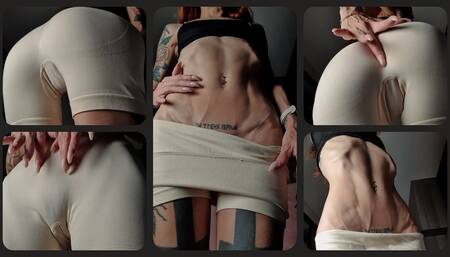 Abs Teasing Leggings-shorts