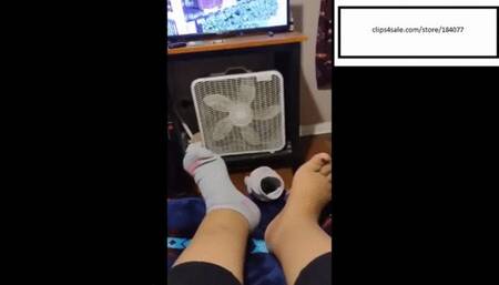 Delicious Socks are stiff today