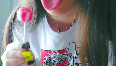 I want to suck more than lollipops let me feel u in my mouth horny student fucking herself while alone at home