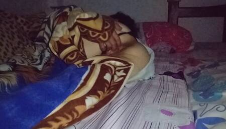 Sharing a bed with horny stepson ends in an unexpected creampie