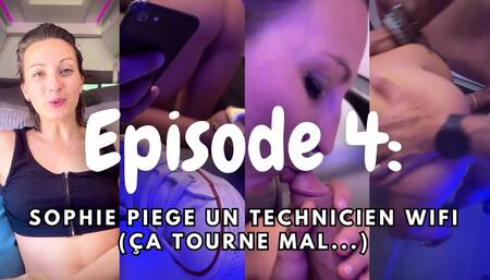 I Set A Trap For The Technician Who Came To Fix The Wifi, He FUCKS ME, I'll Tell You EVERYTHING In Details