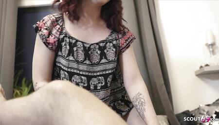 German Redhead Teen Maria Kaefer get Creampied by Fan Fuck