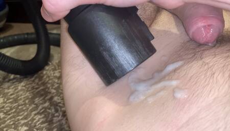 19 y.o. furry horny fox two vacuum cleaner masturbation suck my dick, hot cum and dirty panties