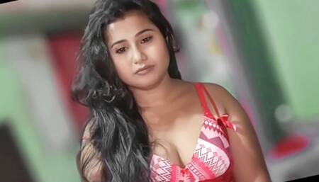 Beautiful big boobs indian step sister fucked by her younger brother in doggy style - Hindi Audio