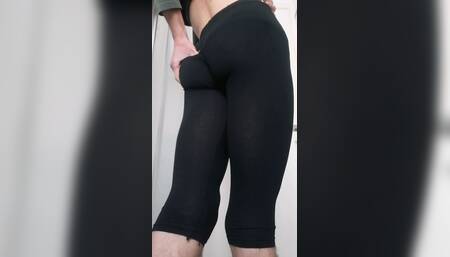 Trying out my leggings for you I