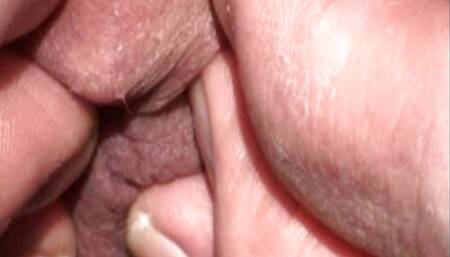 Close-Up Sack Piercing