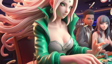 Tsunade and Madara Love Moment