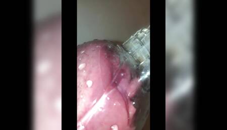 I Accidentally Pissed Inside My Pussy Pump, with Hardcore 9 Inch Dildo Fuck