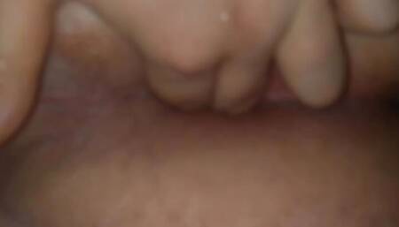 Fingering my tight virgin asshole