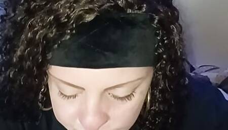 The Head Doctor Sucking on some thick black meat