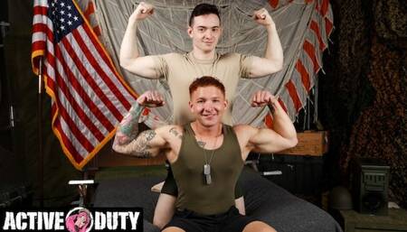 Ginger Jeremiah Cruze Banged By Jock - ActiveDuty