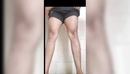 Big thai legs muscular penis