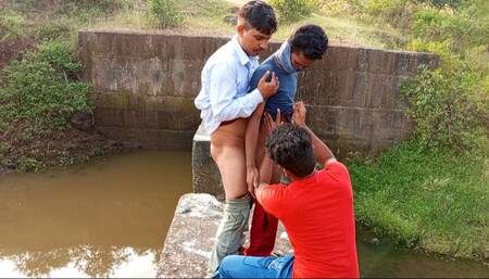 Threesome Gay - Village Gay Outdoor Forest Nearest Water Gay Sex -  Gay Movies In Hindi