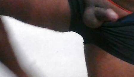 Indian Straight guy mastrubating before bathing