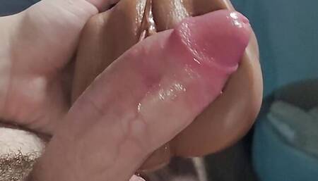I cum twice in this tight pussy, tremendous creampie