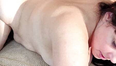 Curvy Hot Mom Takes a doggystyle Dicking