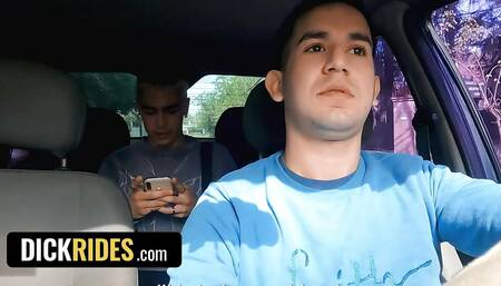 Cute Blonde Boy Edipo Rey Strokes Horny Driver Leo Blue's Cock In The Taxi Full Movie - Dick Rides