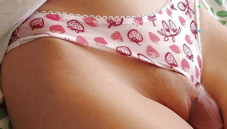 18yo panties pussy rubbing