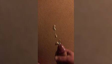 Prince Albert dick piercing cumshot