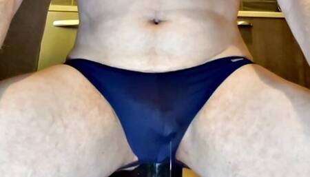 Training day with heavy precum ropes