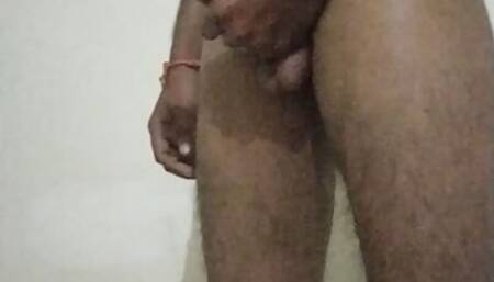 Indian Delhi teen boy handjob big cock