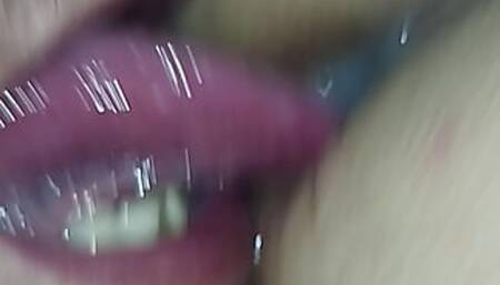 She said slurp that cum up