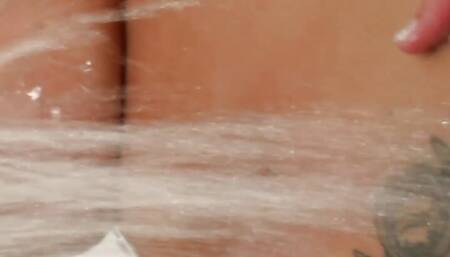 Karolina is a Jummy Babe with Big'n Great Natural Tits, Solo Softcore Masturbation from EU Tease#3