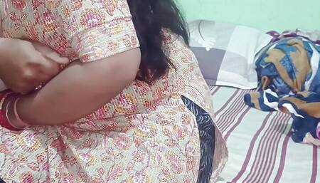 Hot Bihari Wife Tity Fucked with Boyfriend