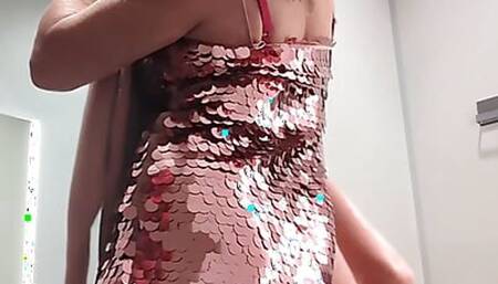 Hottest MILF Ever - Cum with me to the dressing room at Target