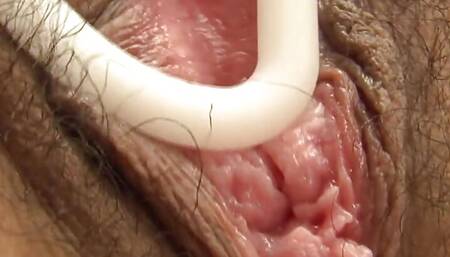 Emerald-Eyed Asian Maiden's Toy Frolicking on Camera, Sensual Shower Trysts with Youthful Belle, and Teen's Naughty Toy Antics