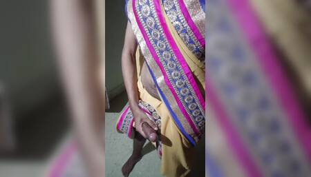 Wear yellow saree