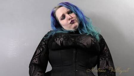 Humiliated By Someone with Blue Hair and Pronouns