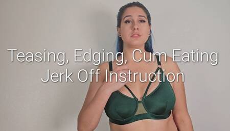 720P Teasing Edging Cum Eating Jerk Off Instructions
