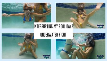 Interrupting my Pool Day? Underwater Fight