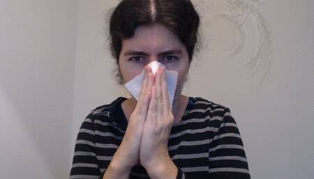 Loud nose blow