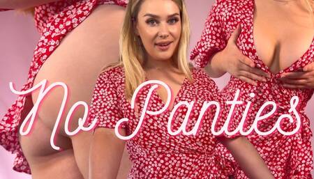 Simp For Sundress - No Panties Ass Worship Tease