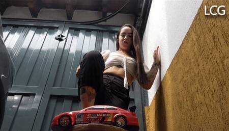 In Parking Lot Cataliina Destroys Car Better