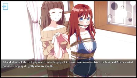 Bonds BDSM Hentai game Ep.5 tied up in public and rough tickling