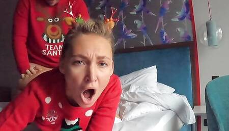 Getting fucked in a Christmas sweater is the best gift I could ask for