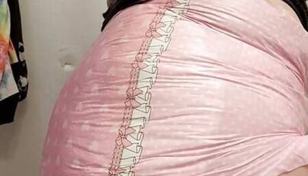 Baby diaper pig whore