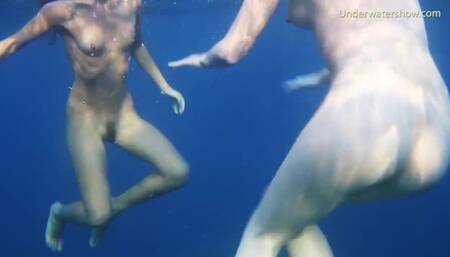 Underwater Show featuring belle's hd clip