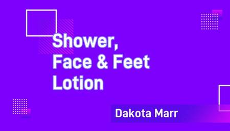 Watch Dakota Marr Cam Shower Lotion Feet Socks Moisturize
