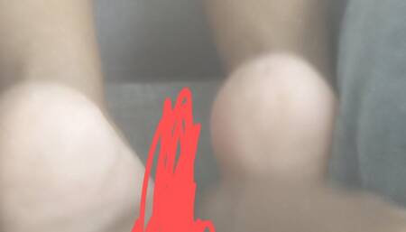 Rubbing Dick Against Big Meaty Soles (Nov 2023)