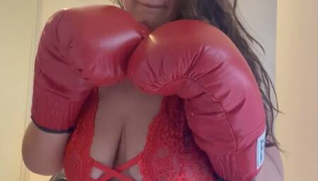 boxing and stinkfaces