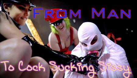 From Man To Cock Sucking Sissy (HD 1080P MP4)