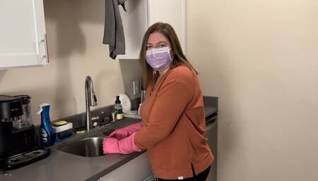 Stealing Gloves and Masks from your Friend's Mom