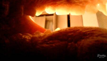 Experience inside giantess mouth