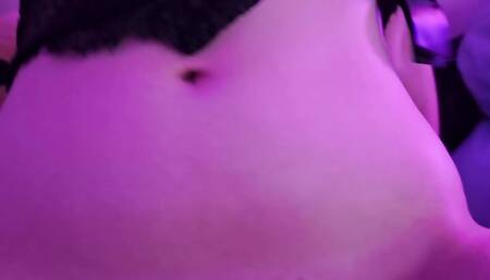 Little slut rides on me, massages my cock with her ass and sucks her pussy slime from my cock