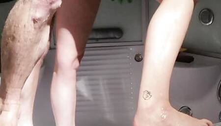 Marital showering
